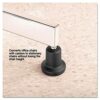 SKOAJAS Plate Casters 5-Pack Glides Replacement Bar Stool, Fixed Stationary Caster Glide for Office Chair Without Wheels &
