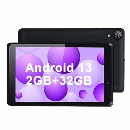 C idea 8 Inch Teens Tablet,Android 13 Tablet With Blue Light Screen Protector For Youth /2GB Ram 32GB Rom(TF 64GB)/ 5000 mAh Battery Tablet with