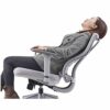 Mu High Back Mesh Office Desk and Chair, Ergonomic Office Chair, Computer Work Chair with Adjustable Headrest/Neck Support, Suitable for Home and