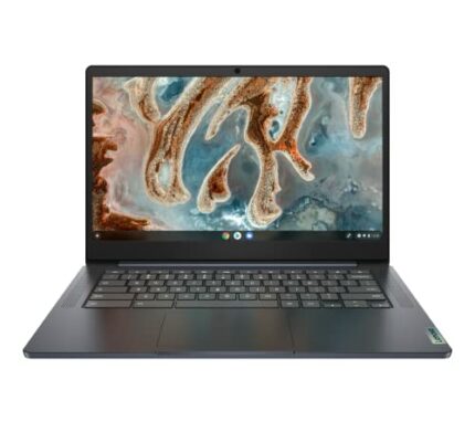 Lenovo IdeaPad 3 Chromebook 14 Inch Full HD Laptop - (MediaTek MT8183, Integrated ARM Mali-G72 MP3 GPU, 8GB RAM, 128GB SSD, Chrome OS) - Abyss Bl