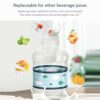 Water Dispenser KidsMini Water Dispenser,190ml Simulation Drinks Dispenser with Tank Cup for Kid Gift NO Battery Pink