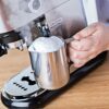 Vitinni Espresso Coffee Machine | 15 Bar Barista Pump | Milk Frother Steam Arm | 1450W Traditional Style | Cup Warmer Shelf | Cappuccino | Latte