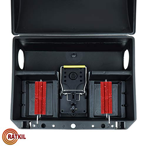 Ratkil Rat Traps - 2 x Large Heavy Duty Rat Traps That Kill Instantly - Reusable Rat, Mouse Rodent solution