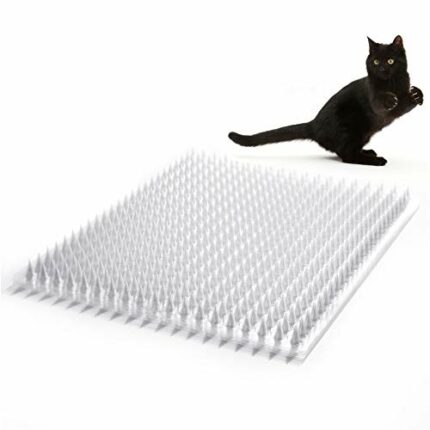 Mardili Cat Repellent/Deterrent Outdoor/indoor Scat Mat for Cats, Dogs, Pests Covers 12 Sq.ft, 16 x 13 Inches, 8 Pack