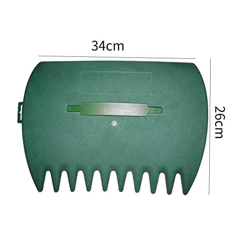 Fiacvrs Leaves Grabber, 2 Pcs Handheld Garden Yard Leaf Grabber Leaf Collector Grabs Grass Grabbers with Leaf Claws Leaf Hand Rake for Garden Lea