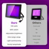 Ankishi UV Black Light 100W/50W/30W, 385-400nm UV Light Dimmable, Ultraviolet Light with 1.5M Power Cord Plug and Switch, UV Floodlight IP66, LED