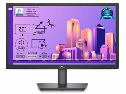 Dell 68,6cm/27'' (1920x1080) E2722HS 16:9 5ms IPS HDMI VGA DisplayPort VESA Speaker Full HD Black