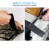2 Pack Silicone Stove Counter Gap Cover, 63cm/25" Long Kitchen Counter Gap Filler, Heat Resistant Gap Filler Seals Spills Between Counter, Stovet
