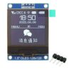 1.5 inch OLED LCD display module SH1107 drives I2C 128X128 dot matrix