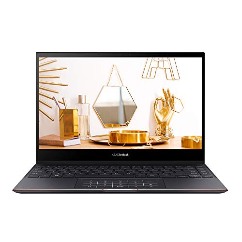 ASUS ZenBook Flip S13 UX371EA 13.3-inch 4K Touchscreen OLED Laptop (Intel i7-1165G7, 16GB RAM, 1TB SSD, Backlit Keyboard, Windows 11) includes St
