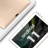 Tablet 10 Inch 8 Core - TOSCIDO Android 10.0,4G LTE Tablets,4GB of RAM and 64 GB Expandable to 128GB,Dual SIM,GPS,WiFi,Bluetooth Keyboard,Mouse,T