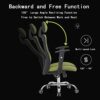 PY Computer Gaming Chairs Video Game Chairs Home Office Desk Chairs High-Back Swivel Mesh Chair, Height Adjustable