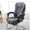 HJW Computer Chair Home Study Chair Fabric Office Chair Bow Chair Leisure Chair Office Chair Armchair