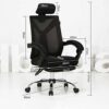 DSJ Office Chair Gaming Chair Ergonomic Chair Backrest Home Reclining Swivel/Blacka