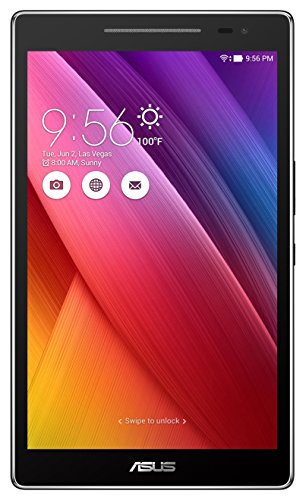 ASUS ZenPad (Z380C-1A008A) 8-inch Tablet Intel Atom X3-C3200, 1GB RAM, 16GB Storage, Android 5.0 - Black