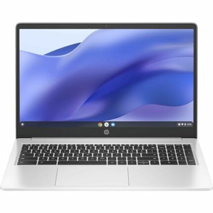 HP Chromebook 15a-na0001na 15.6 Inch HD Display Laptop (Intel Celeron N4500, Integrated Intel UHD Graphics, 4 GB RAM, 64 GB eMMC, Chrome OS) - Si