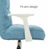 WALNUT Ergonomic Chair with Adjustable Computer Chair Furniture/Home Office Furniture Single Bedroom Chair Comfort Dormitory Lounge Chair Swivel