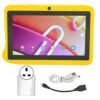 Zunate 7in Kids Tablet for Android, 4GB RAM 32GB ROM 128G Expand, 5G Dual Frequency WIFI, Kids Edition Tablet with Kids Content, Support for Goog