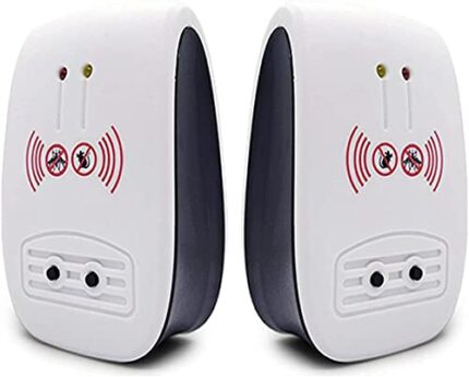 Ultrasonic Pest Repeller, 2022 Upgraded Electronic Mouse Repellent, Indoor Electronic Repellent Plug in Pest Control for Insects, Mosquitoes, Mic