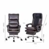 MU Electric Office Massage Chair Automatic Kneading Heating Multifunctional Home Office Computer Massage Chair Office Chair