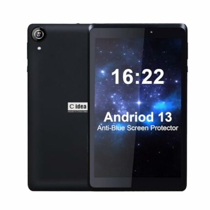 8 Inches Reading Tablets,Android 13 Tablets,2GB RAM 32GB ROM,Quad-Core,5000mAh Battery Dual Cameras HD Display Touch Screen Tablets for Portable