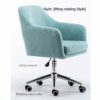 n/a Computer Chair Home Office Chair Lifting Dormitory Chair Swivel Chair Seat Boss Chair Staff Gaming Cloth Simplicity