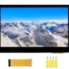 4.3inch DSI LCD Display with Case for Raspberry Pi 4B, 800×480 Capacitive Touchscreen MIPI DSI Display Support Raspbian/Ubuntu/Kali/Retropie/WIN1