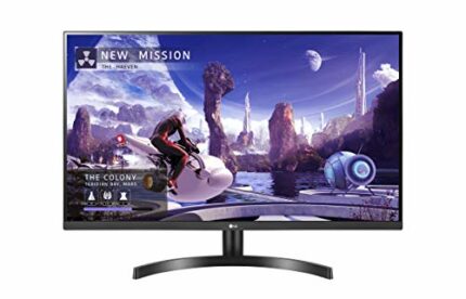 LG QHD Monitor 32QN600 - 31.5 inch, IPS Monitor, 60 Hz, 5 ms, 2560X1440 px, AMD FreeSync