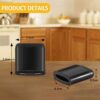 10Pcs Air Fryer Rubber Bumpers, Air Fryer Tray Rubber Feet Non-Scratch Protective Covers for Fryer Grill Pan Plate Replacement Parts Home Kitchen