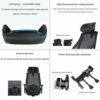 BZLSFHZ Reclining Computer Chair Home Minimalist Office Study Lifting Backrest Waist Swivel Chair Net Gaming Seat