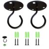 TSKDKIT Ceiling Hooks for Hanging Plants, Heavy Duty Brackets Wall Mount Hooks Metal Ceiling Brackets for Hanging Wind Chimes, Light, Bird Feeder