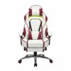 KXDCZ Racing Gaming Office Chair Executive chair Footrest and Lumbar Cushion Heavy Duty Ergonomic Reclining Working Chair (Color : D)
