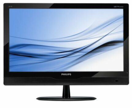 PHILIPS 191TE2LB T-line 18.5 inch LED Monitor with Digital TV Tuner