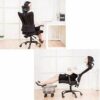 ygqbgy Study/Office Chair Gaming Seat Pc Gamer Chair Rotating Office Furniture with Handrails Mesh Chair