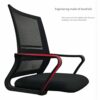 WALNUT Home Computer Chair to Work in an Office Chair Staff Member Chair Netting Lift Swivel Chair Lift Student Dormitory Chair