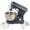 Salter EK5620BGRY Marino Baking Stand Mixer - 6 Speed Kitchen Mixer With Pulse, 5L Stainless Steel Mixing Bowl, Removable Splash Guard, Whisk, Do