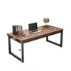DLOETT Office desk office table home desktop computer desk workbench without chair (Color : D, Size : 120CM)