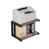 JOIN IRON 2-Tier Office Larger Mobile Under Desk Printer Copier Stand Table for Home Office Storage,Desktop Shelf,Printer Table