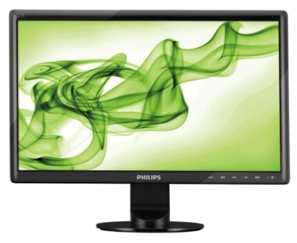 Philips 223E1SB 22 inch Wide LCD 1080p VGA Monitor - Black