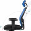 WALNUT Ergonomic Office Chair Computer Chair Home Ergonomic Chair Swivel Chair Seat Back Reclining Office Chair