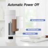 Temperature Control Travel Kettle, 380ML Portable Electric Kettle Cup with LCD Display, 4 Stage Temperature Adjustment,Automatic Shut Off Electri