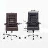 CZDYUF Commercial Ergonomic with Conference Study Computer Chair Business Home Chair Comfortable Long Sitting Reclining Massage Office Chair