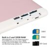 ASHATA 10 inch Android Tablet, 2GB RAM 32GB ROM 1080P HD Tablet, 2MP Front 5MP Rear Camera, Octa Core CPU, 2.4G 5G WIFI, Dual SIM Network Calls T