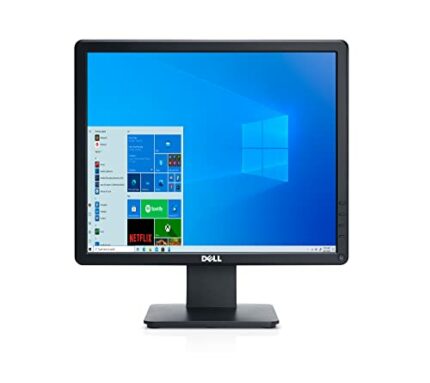 Dell E1715S 17 Inch SXGA (1280x1024) Monitor, 60Hz, TN, 5ms, DisplayPort, VGA, 3 Year Warranty, Black