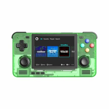 retroid Pocket 2S Android Handheld Gaming Octa Core CPU & Mali G52MC2 GPU. 3.5" 4:3 screen, 640x480. 4GB RAM, 128GB storage. Android 11. Dual WiF