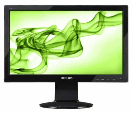 Philips 192E1SB 18.5 inch Wide LCD VGA Monitor - Black
