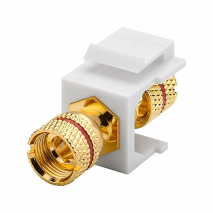 goobay 79484 Keystone Module Speaker, Red