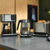 Russell Hobbs 26230 Attentiv Coffee Maker - Filter Coffee Machine with Cold Brew Function, Milk Frother and Touch Screen Controls, Stainless Stee