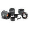 WACACO Nanopresso Portable Espresso Maker, Upgrade Version of Minipresso, 18 Bar Pressure, Extra Small Travel Coffee Maker, Manually Operated, Co