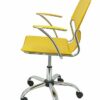 Piqueras and Crespo 214 – Ergonomic Office Chair with Fixed Arms, Adjustable Height and 360 Degree Rotating